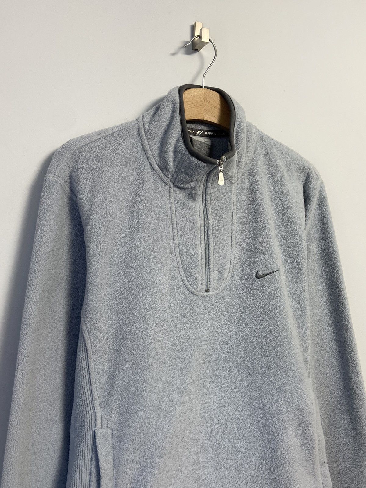 Vintage Nike Vintage Y2K style blue hype style fleece zip Size M / US 6-8 / IT 42-44 - 4 Thumbnail