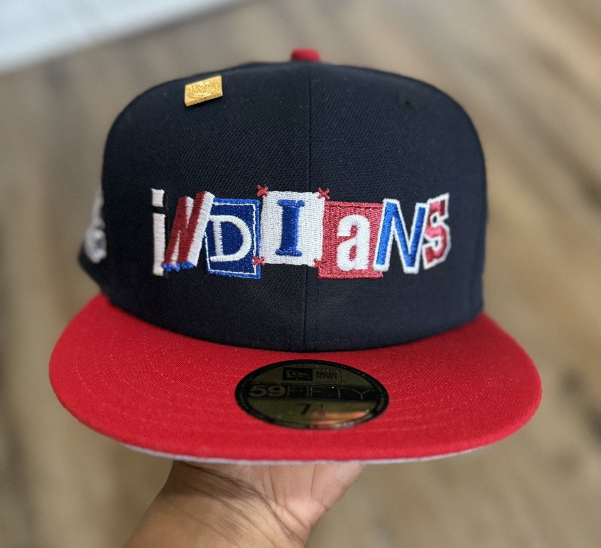 Hat Club × MyFitteds × New Era New Era Cleveland Indians 1994 Inaugural Fitted 7 1/8 Size ONE SIZE - 1 Thumbnail