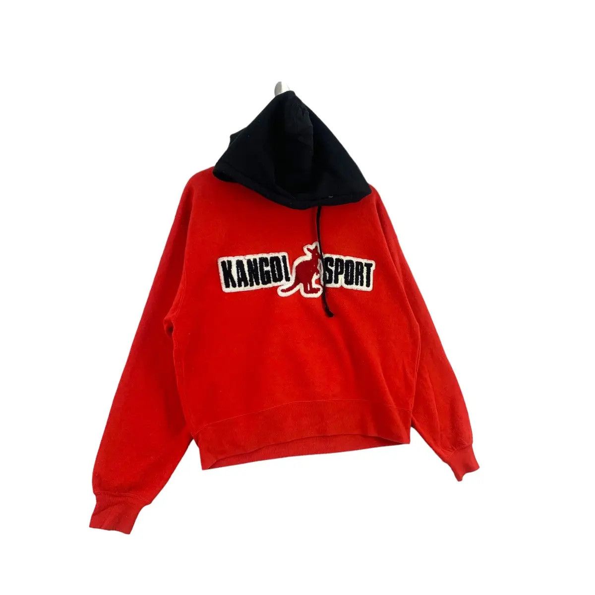 Kangol Vtg KANGOL SPORT ENGLAND Center Big Logo Red Hoodie Size XL / US 12-14 / IT 48-50 - 4 Thumbnail