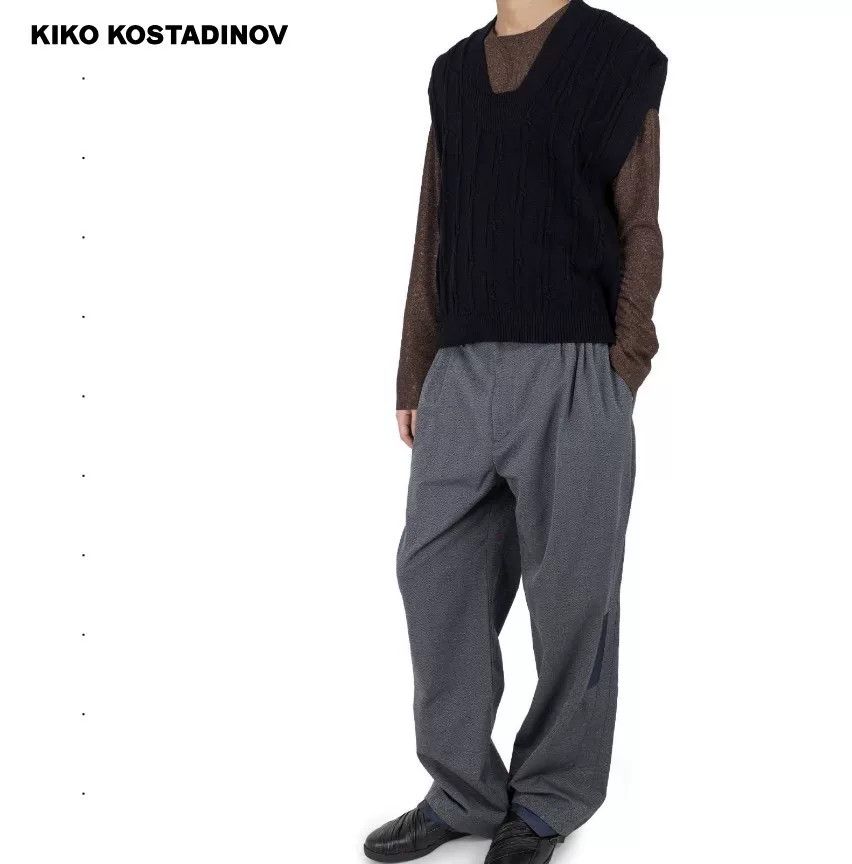 トップス KIKO KOSTADINOV merli twinset vest Kiko Kostadinov KIKO KOSTADINOV Merli Twinset Vest | Grailed