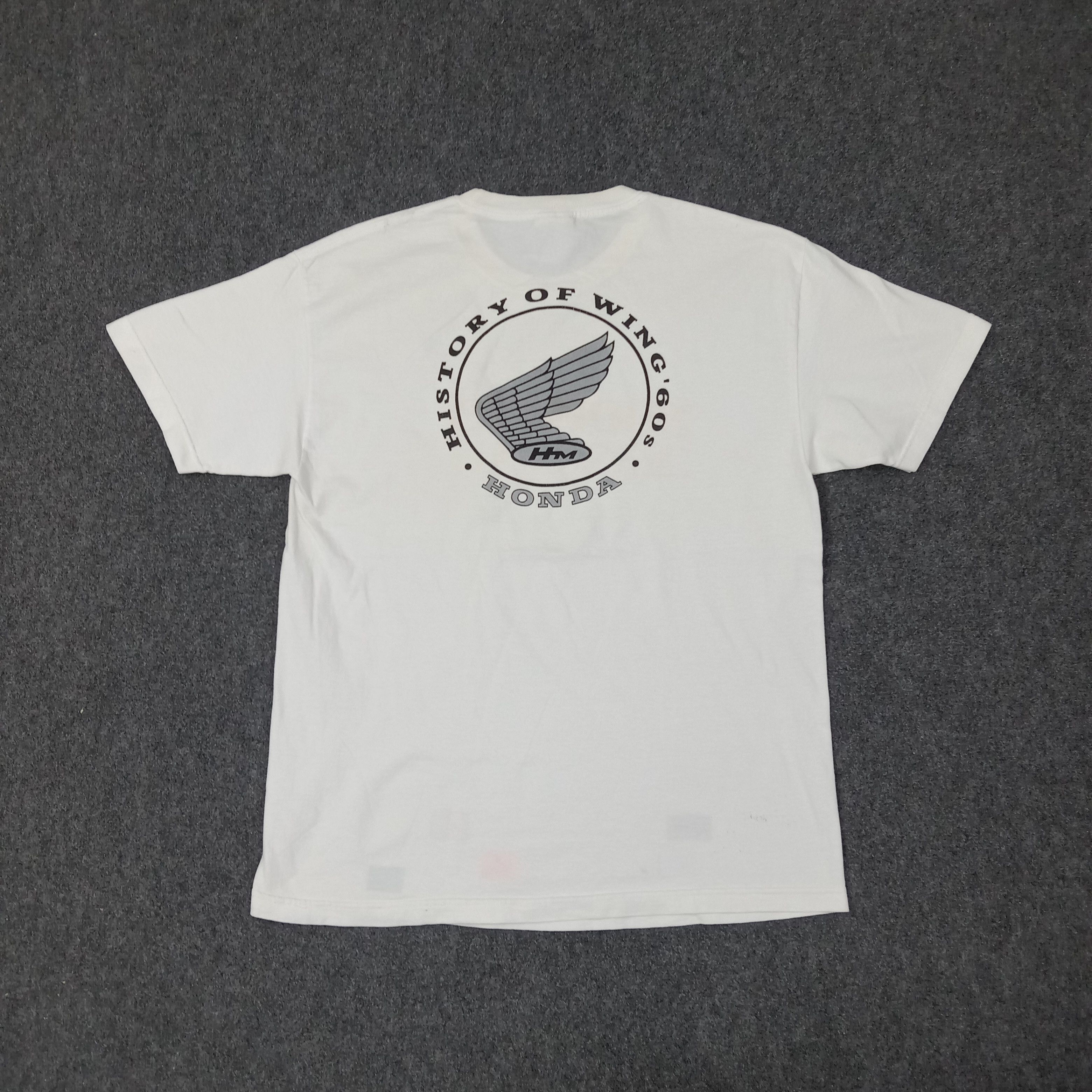 Honda HONDA Japanese Racing Brand Sports Tshirt C223N52 Size US L / EU 52-54 / 3 - 1 Thumbnail