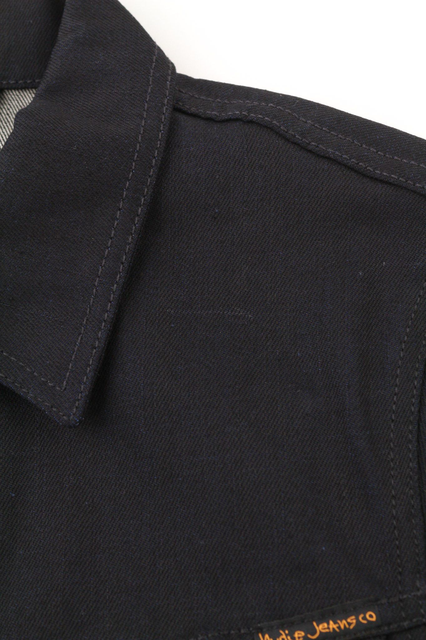 Nudie Jeans BILLY S Denim Dry Black Cotton Buttoned Jacket 80745 Size US S / EU 44-46 / 1 - 9 Thumbnail