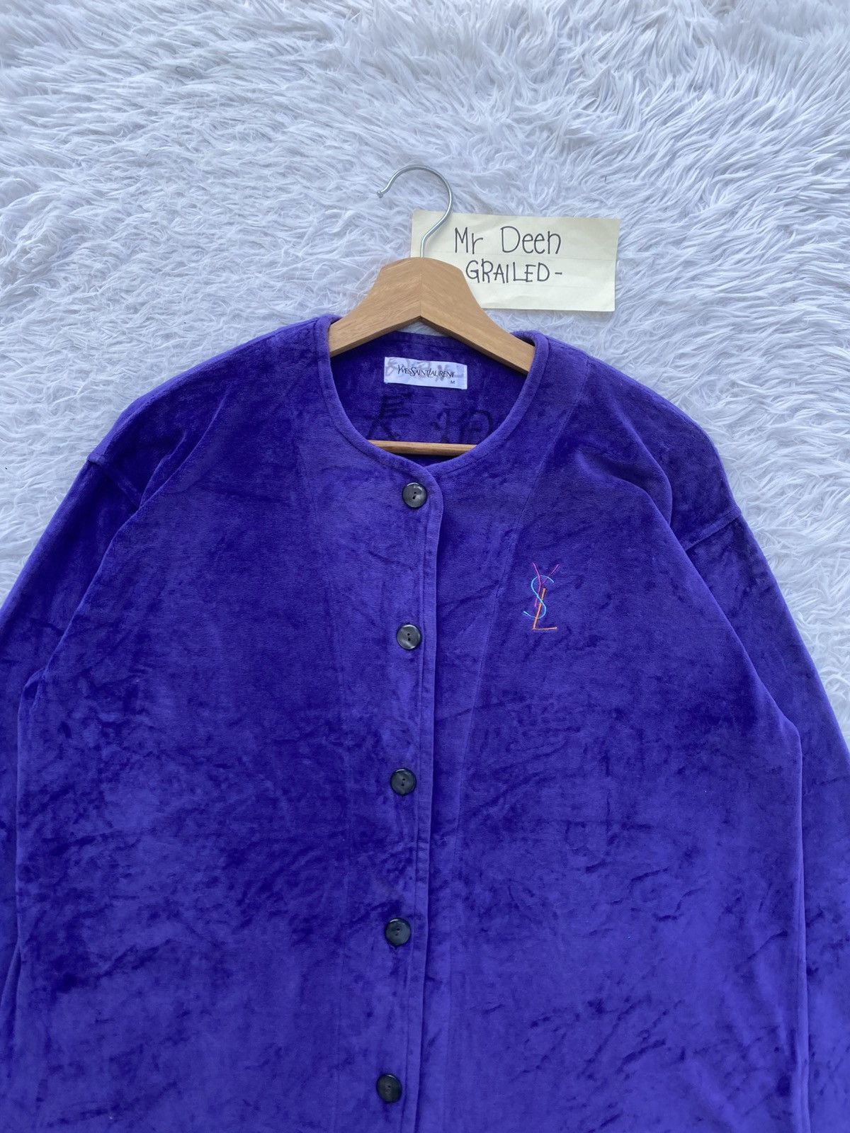 Yves Saint Laurent Rare Vintage Yves Saint Laurent Buttons Jacket Size US M / EU 48-50 / 2 - 5 Thumbnail