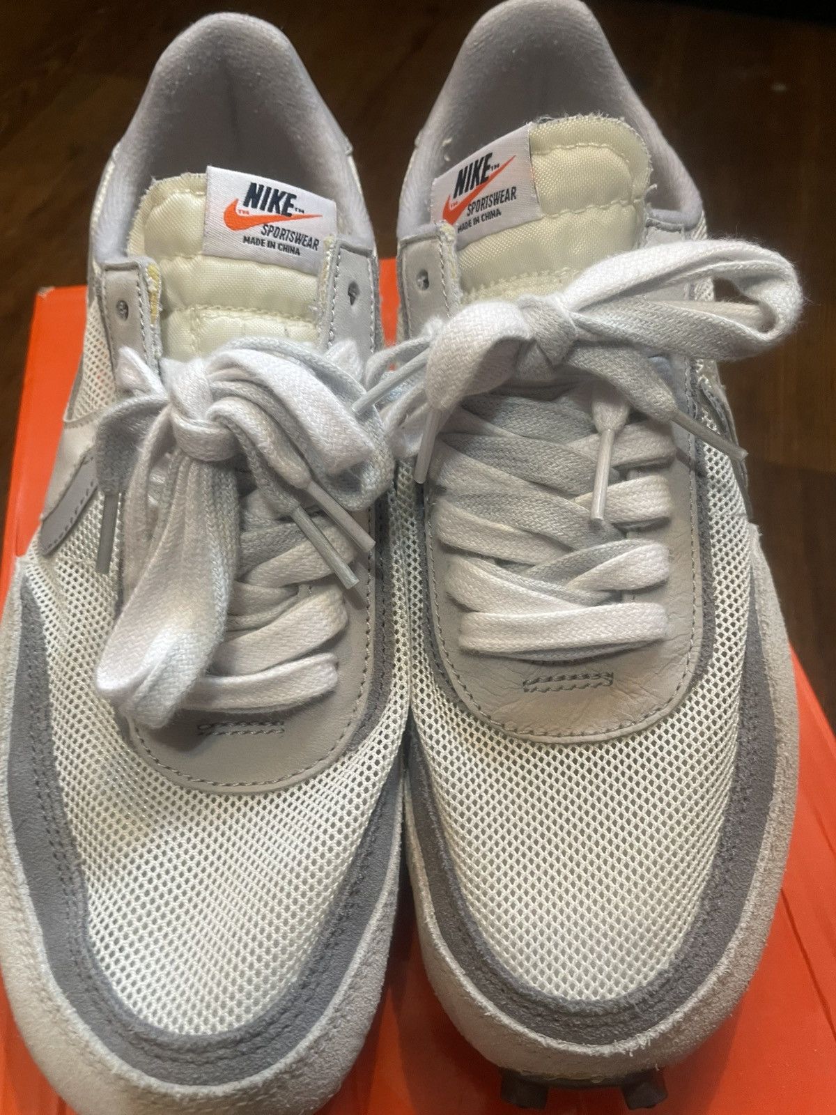 Nike × Sacai Nike Sacai LDV Waffle Grey 2019 Size US 9 / EU 42 - 2 Thumbnail