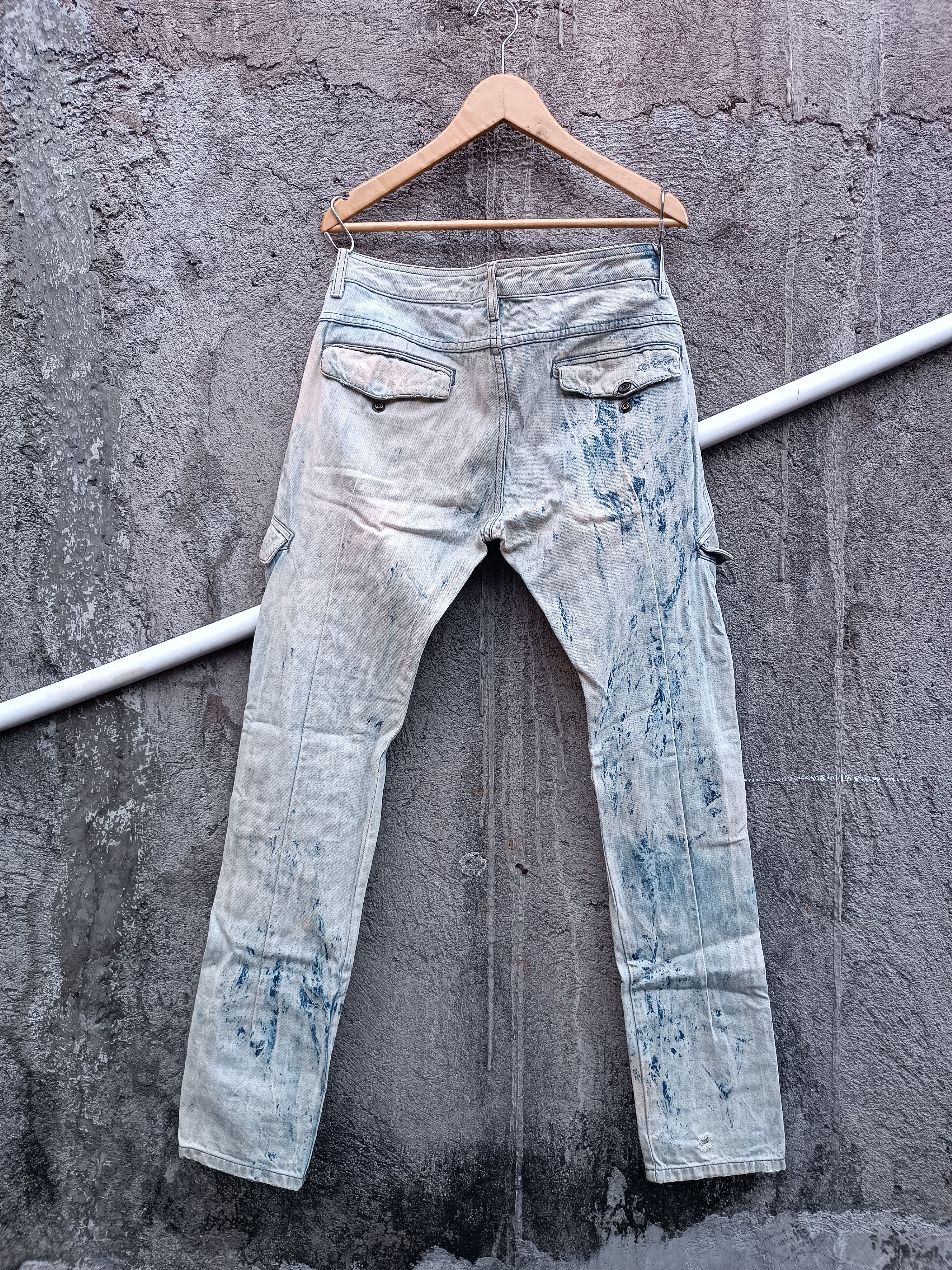 Diesel Vintage Diesel Acid Wash Biker Slim Fit jeans Size US 30 / EU 46 - 7 Thumbnail