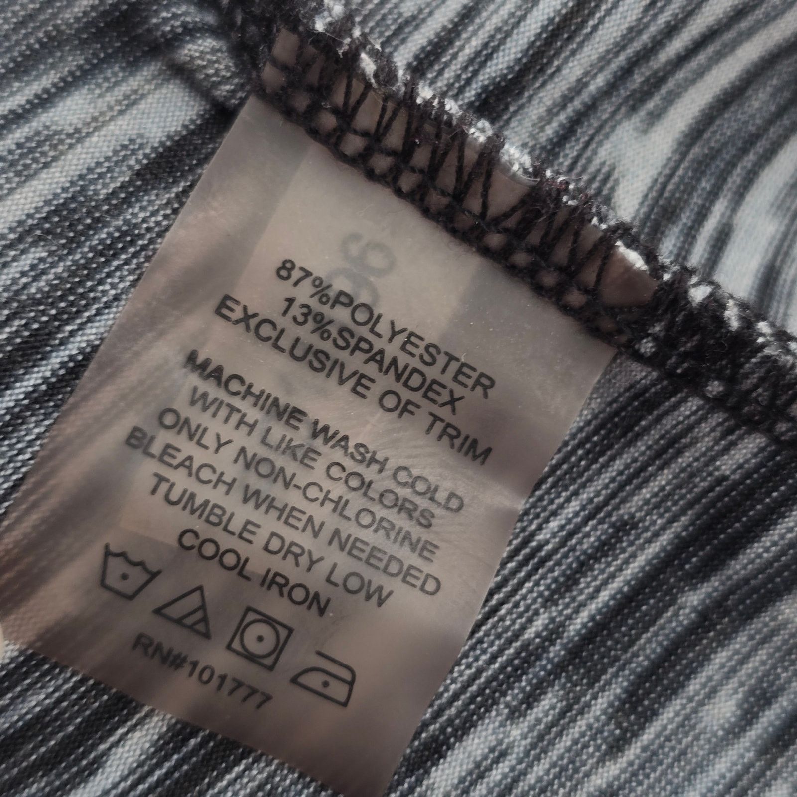 Other Soybu Gray Black Active Performance Tshirt Top Extra Small Size XS / US 0-2 / IT 36-38 - 5 Thumbnail