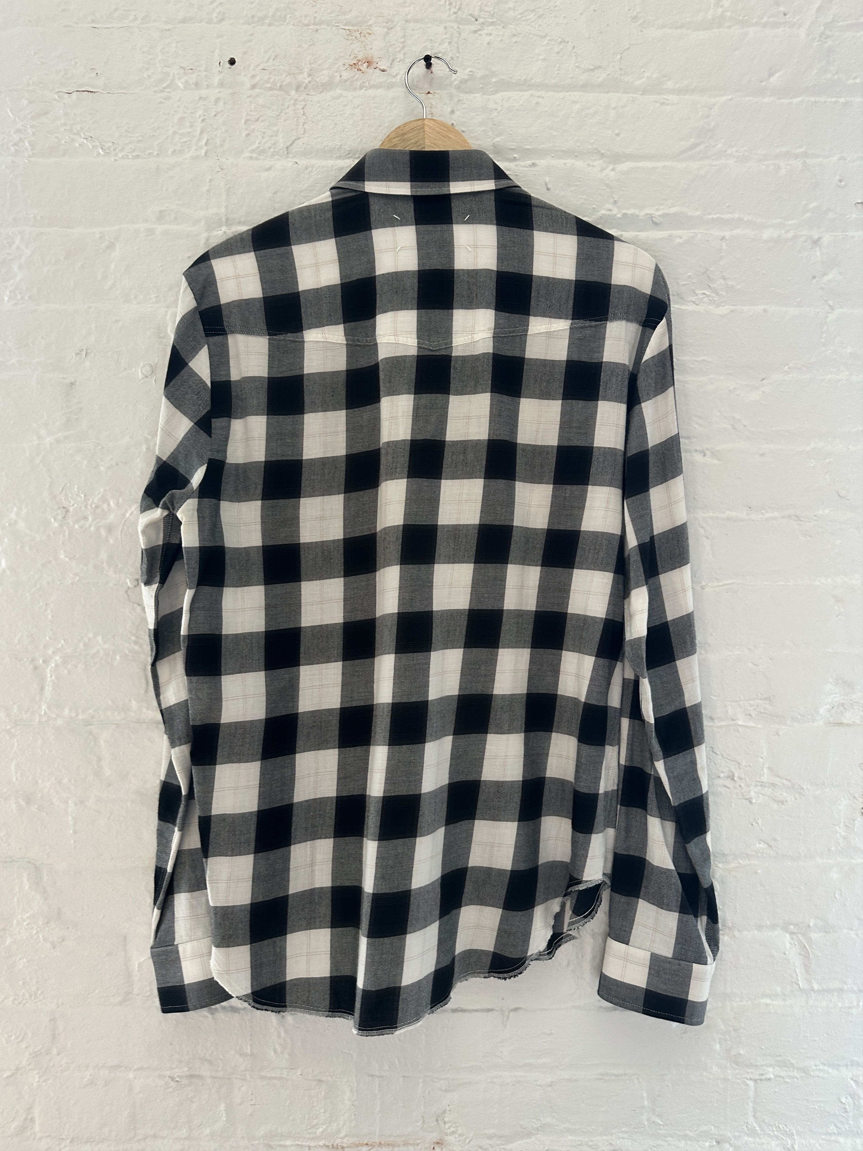 Maison Margiela Maison Margiela Check Western Shirt Size US S / EU 44-46 / 1 - 5 Thumbnail