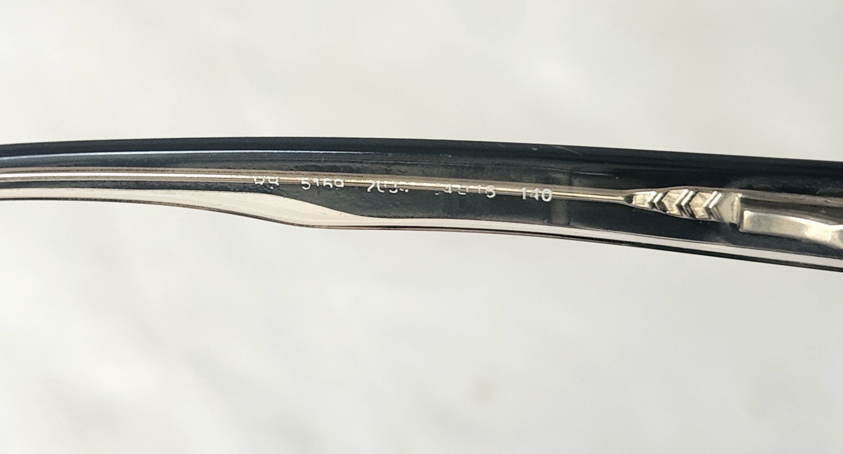 RayBan Ray-Ban RB 5169 2034 54-16-140 Black Eyeglasses Frames Only Size ONE SIZE - 10 Thumbnail