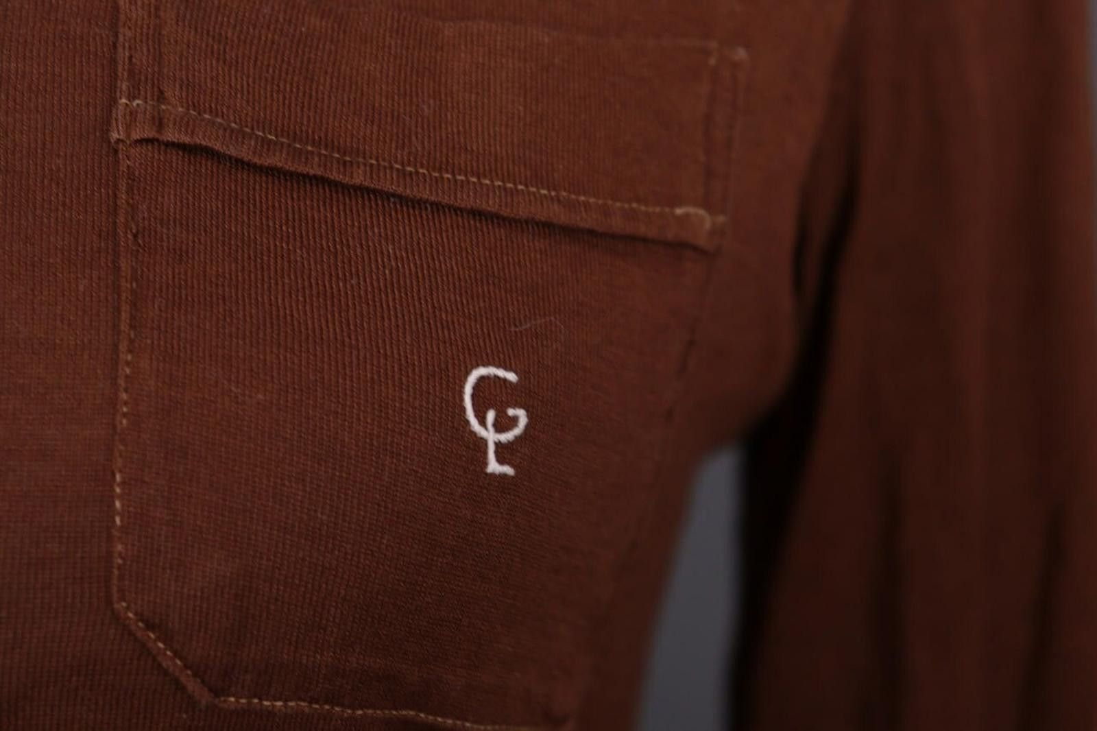 Guy Laroche Vintage Guy Laroche Brown Button Down Top Shirt Size 44 Size M / US 6-8 / IT 42-44 - 3 Thumbnail