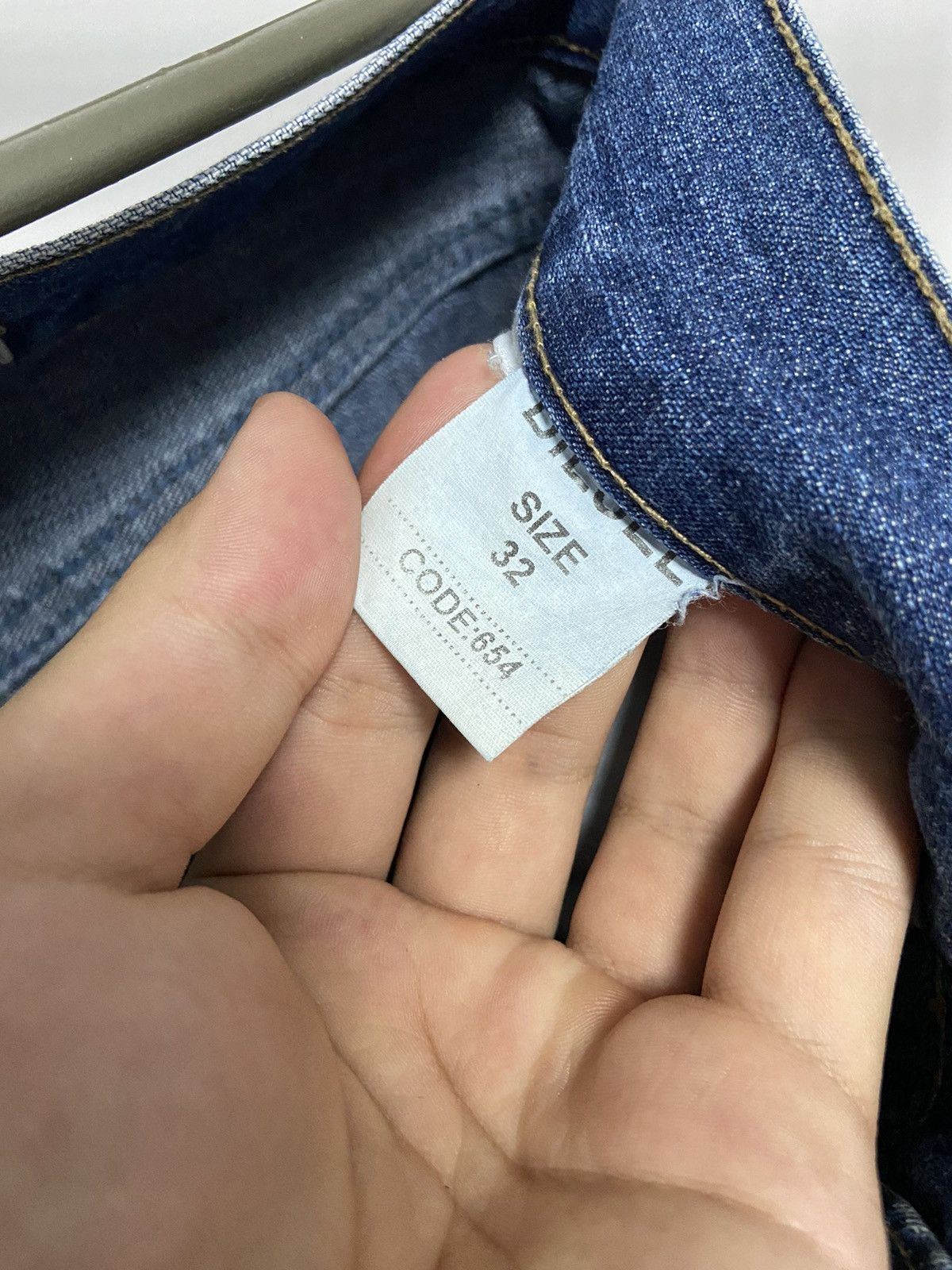 Diesel × Vintage Diesel jeans Pants Vintage Small Logo Y2K Size US 32 / EU 48 - 9 Thumbnail