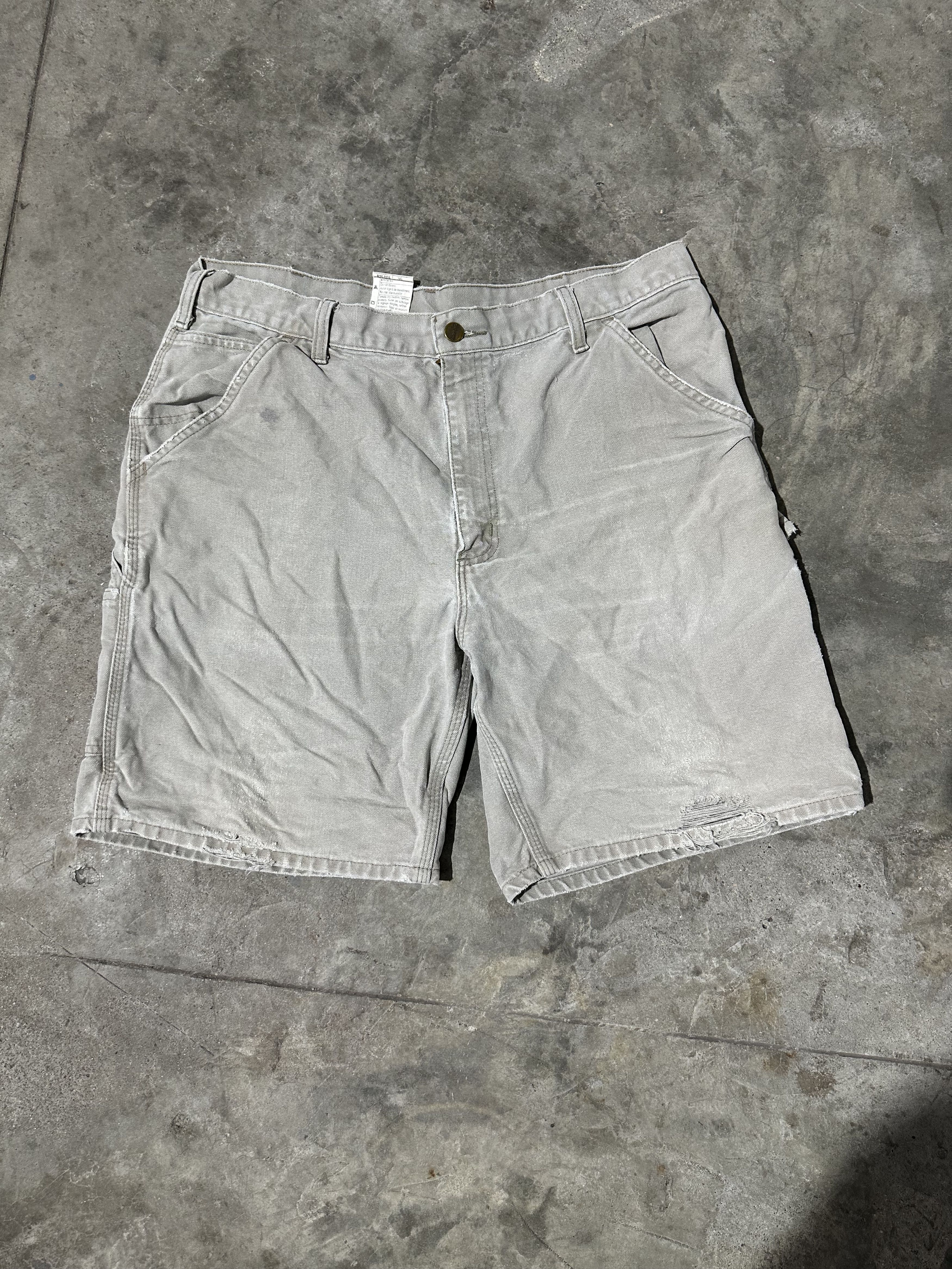 Carhartt 90s Carhartt B25 Double Knee Work Shorts – Faded Size US 36 / EU 52 - 5 Thumbnail