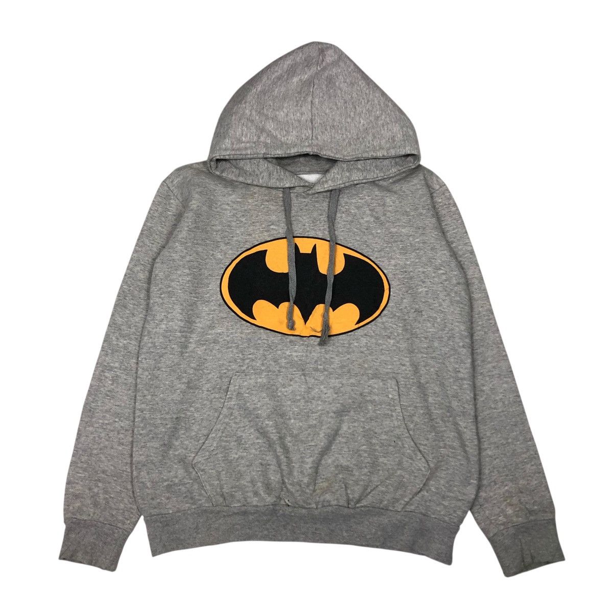 Japanese Brand 📌Vintage Hoodie Pull Over Batman Big Logo Size US M / EU 48-50 / 2 - 1 Thumbnail