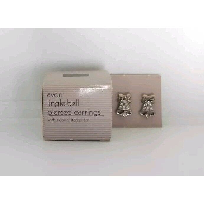 Vintage Vintage Avon 1991 Pierced Earrings Jingle Bells Christmas Si Size ONE SIZE - 3 Thumbnail