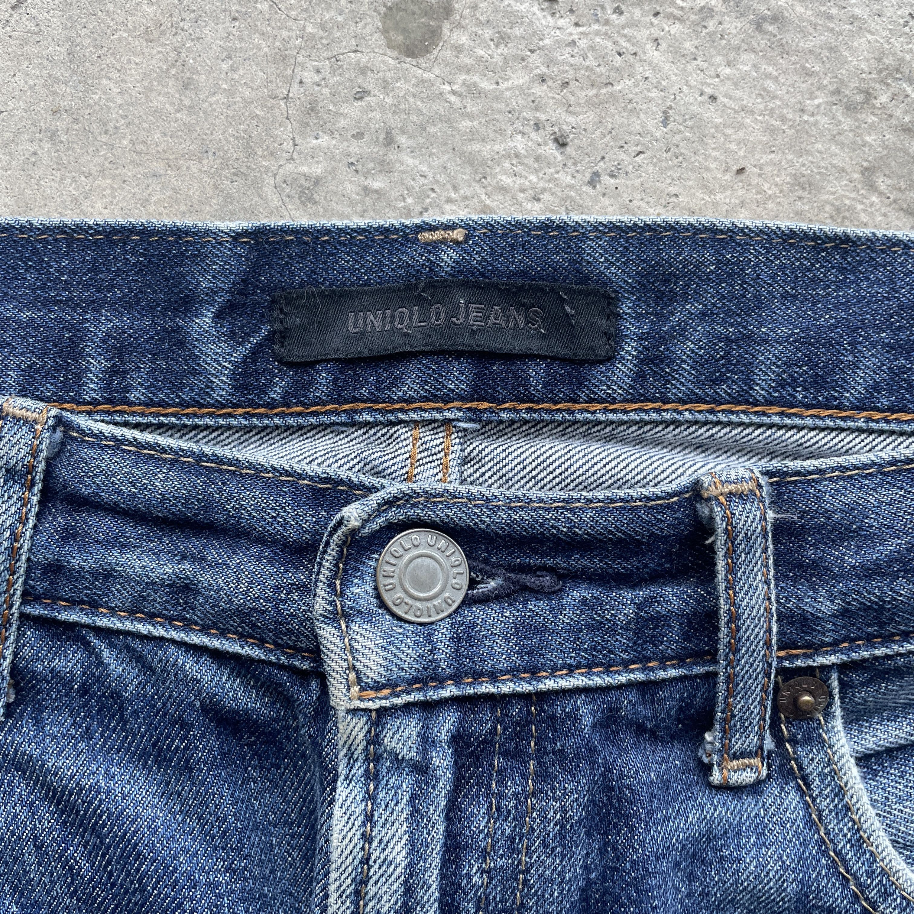 Japanese Brand VINTAGE JAPANESE DISTRESSED FADED REDLINE JEANS PANTS W31 Size US 31 - 6 Thumbnail