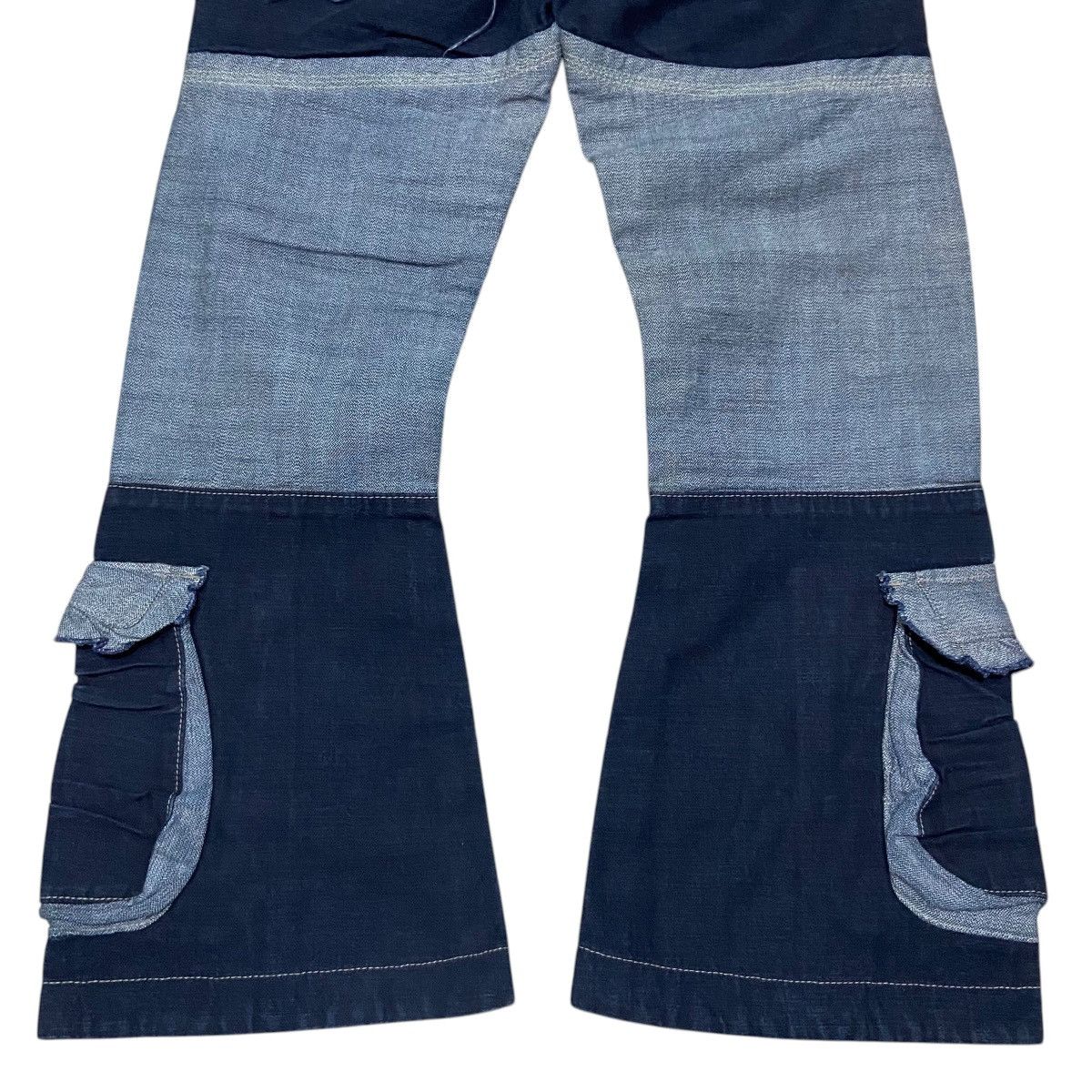 Marithe + Francois Girbaud Marithe Francois Girbaud Big Pocket Flared Pants Size US 27 - 11 Thumbnail