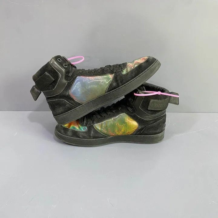 Louis Vuitton Louis Vuitton Rivoli High-Top Sneakers for Men -2508 Size US 8.5 / EU 41-42 - 7 Thumbnail