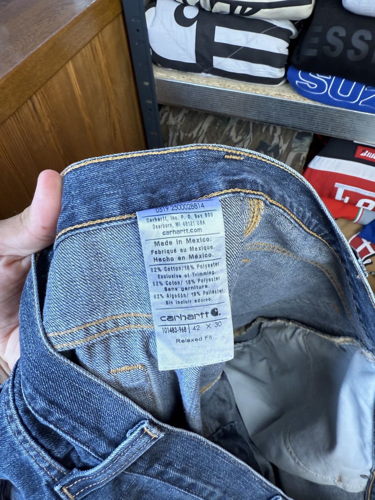 Carhartt Vintage Carhartt Jeans Size 42x30 Clean Fade Size US 42 / EU 58 - 9 Thumbnail