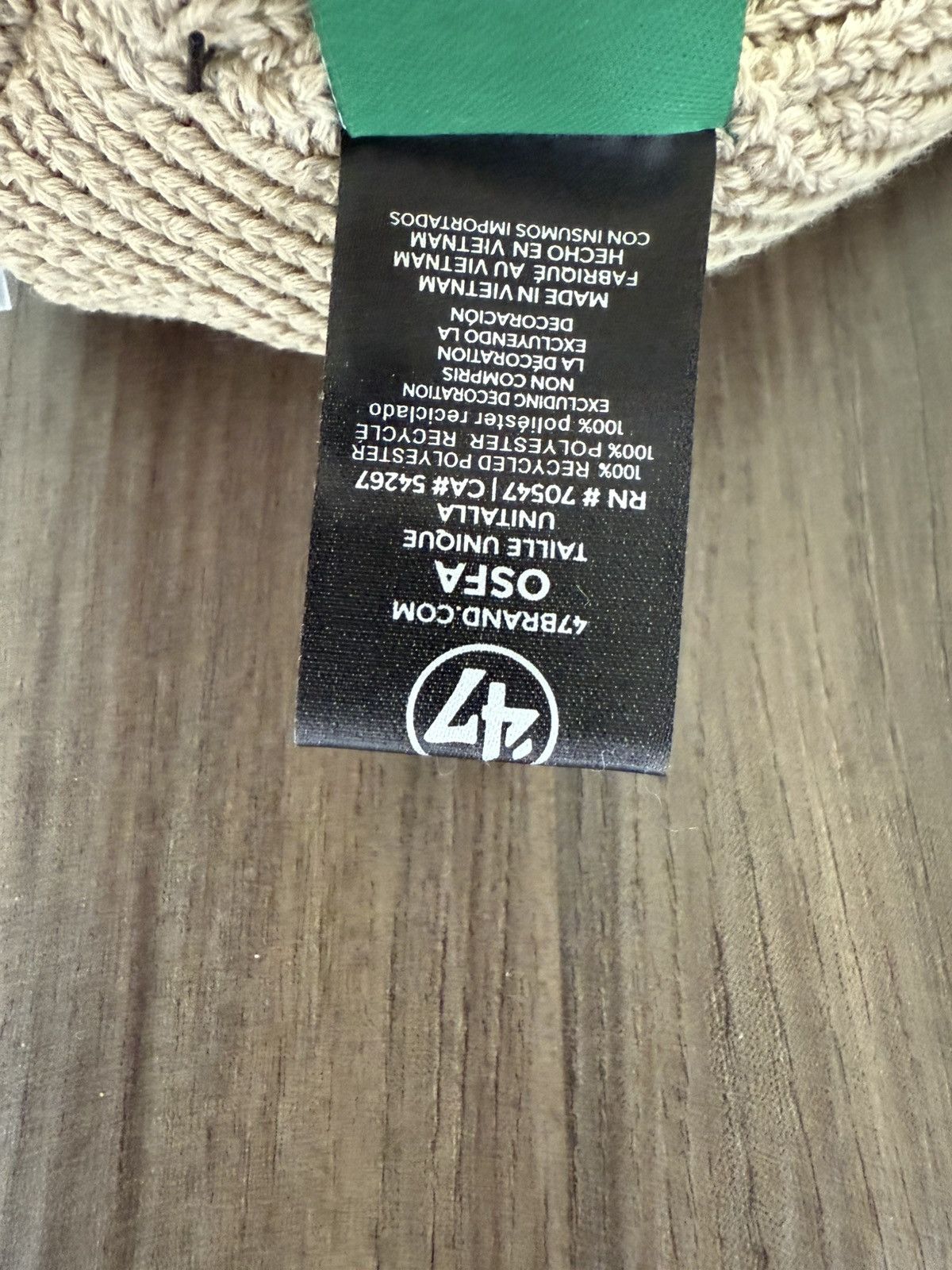 HIDDEN × New Era HIDDEN NY H Logo Beanie Khaki Tan Knit Hat One Size New Size ONE SIZE - 4 Thumbnail