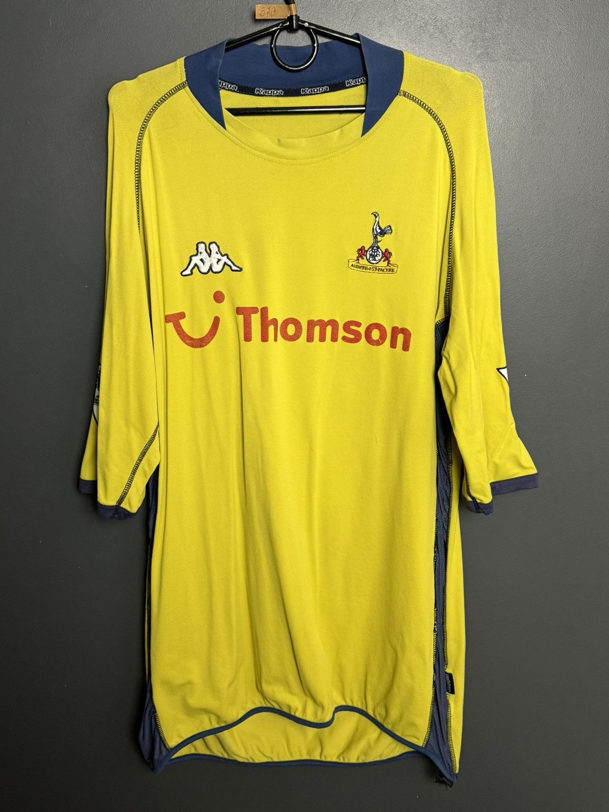 Kappa Tottenham Hotspur 02/03 Third Davids Football Jersey Size US L / EU 52-54 / 3 - 2 Thumbnail