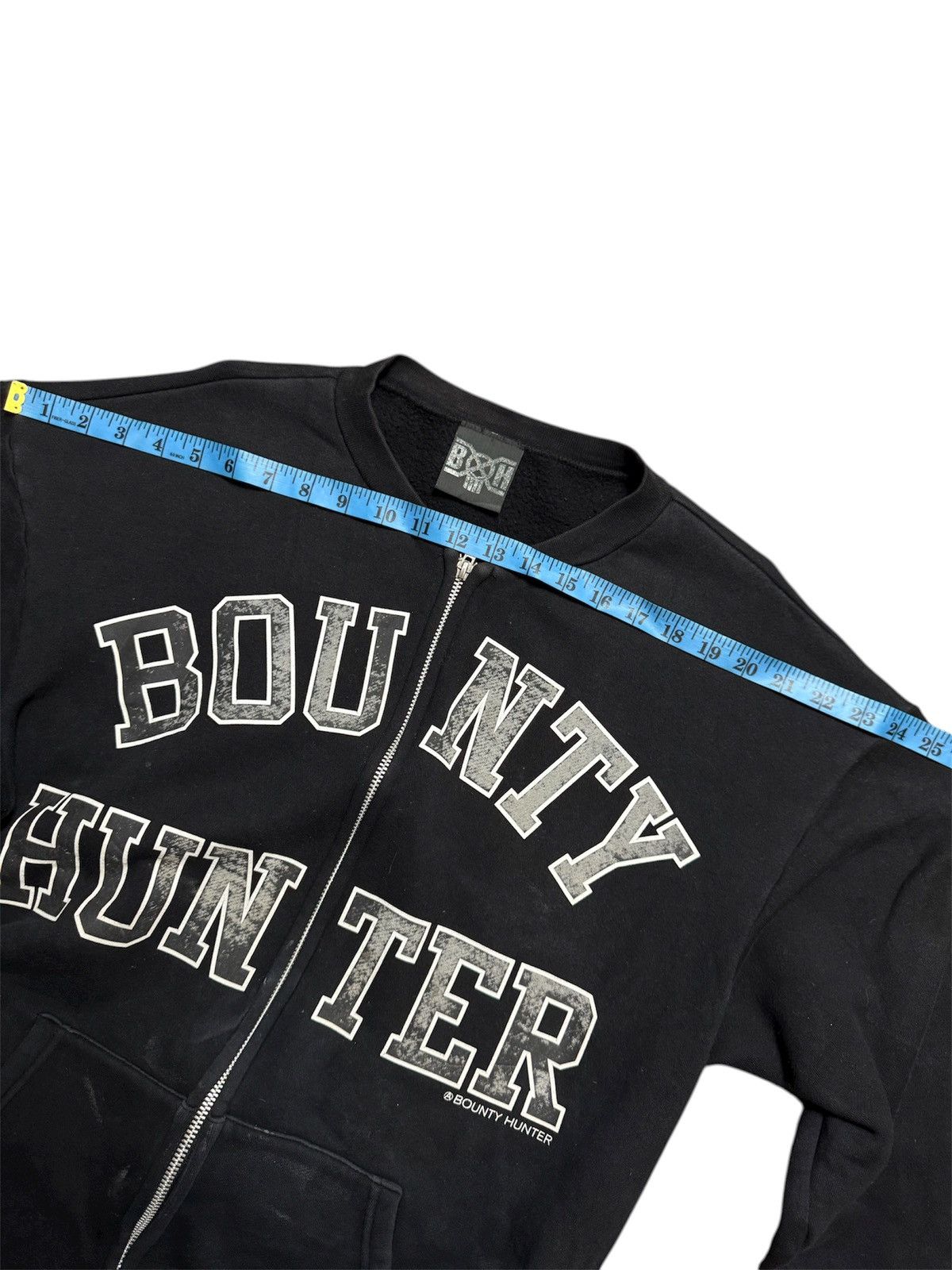 Bounty Hunter Streetwear Bounty Hunter Black zip-up Sweatshirt Size US XL / EU 56 / 4 - 14 Thumbnail