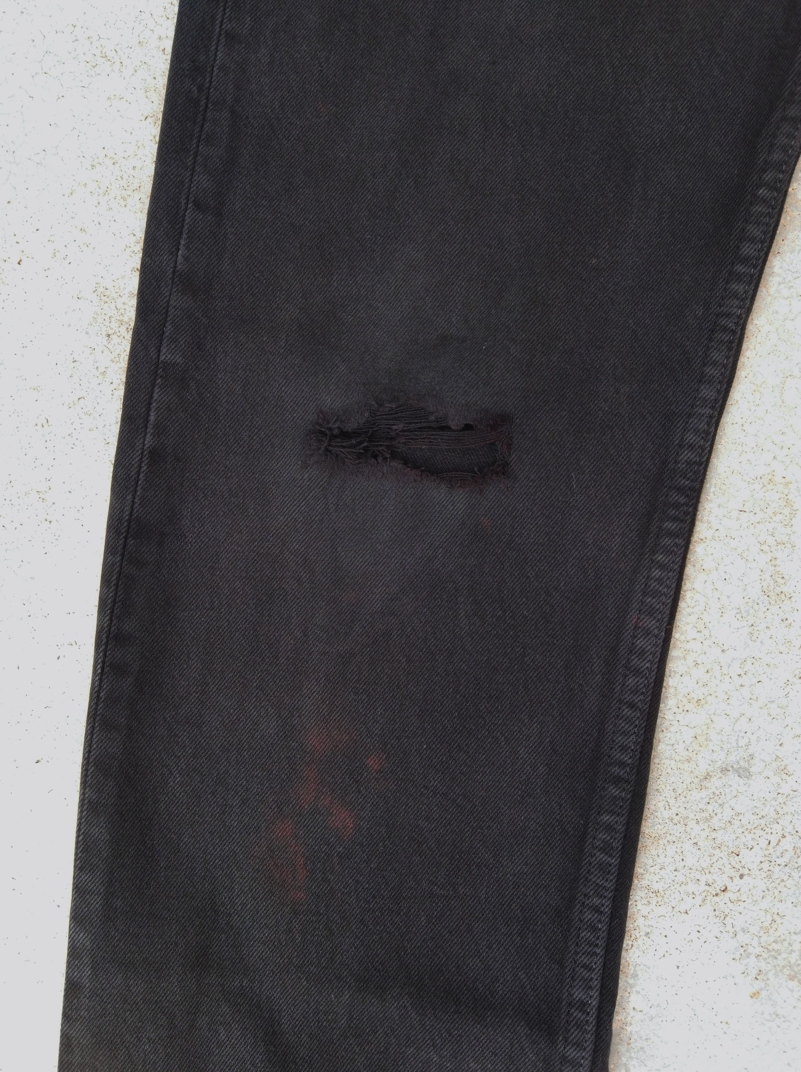 Levi's Vintage Levis 501 Made In USA Distressed Jeans 31x32 Size US 31 - 8 Thumbnail