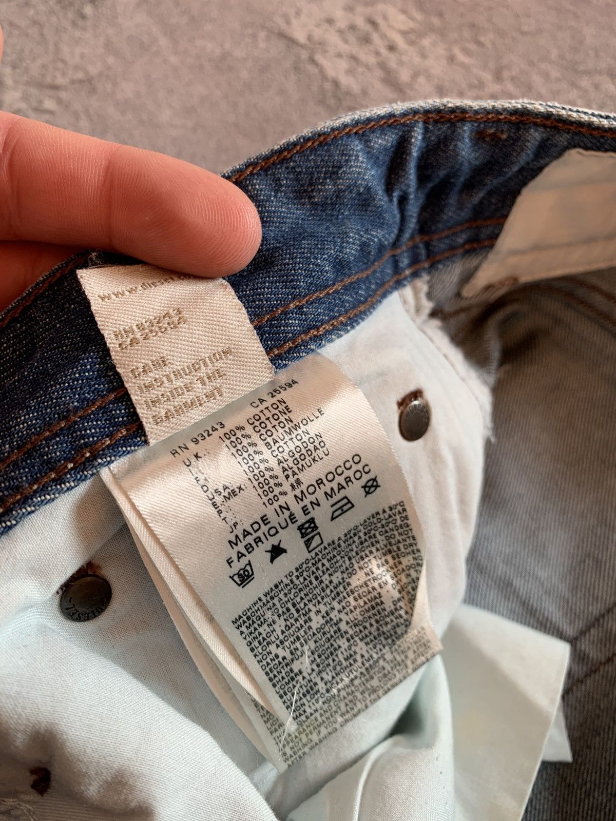 Other VTG Diesel AvantGarde Faded Washed Jeans Loose size 32 Size US 32 / EU 48 - 10 Thumbnail
