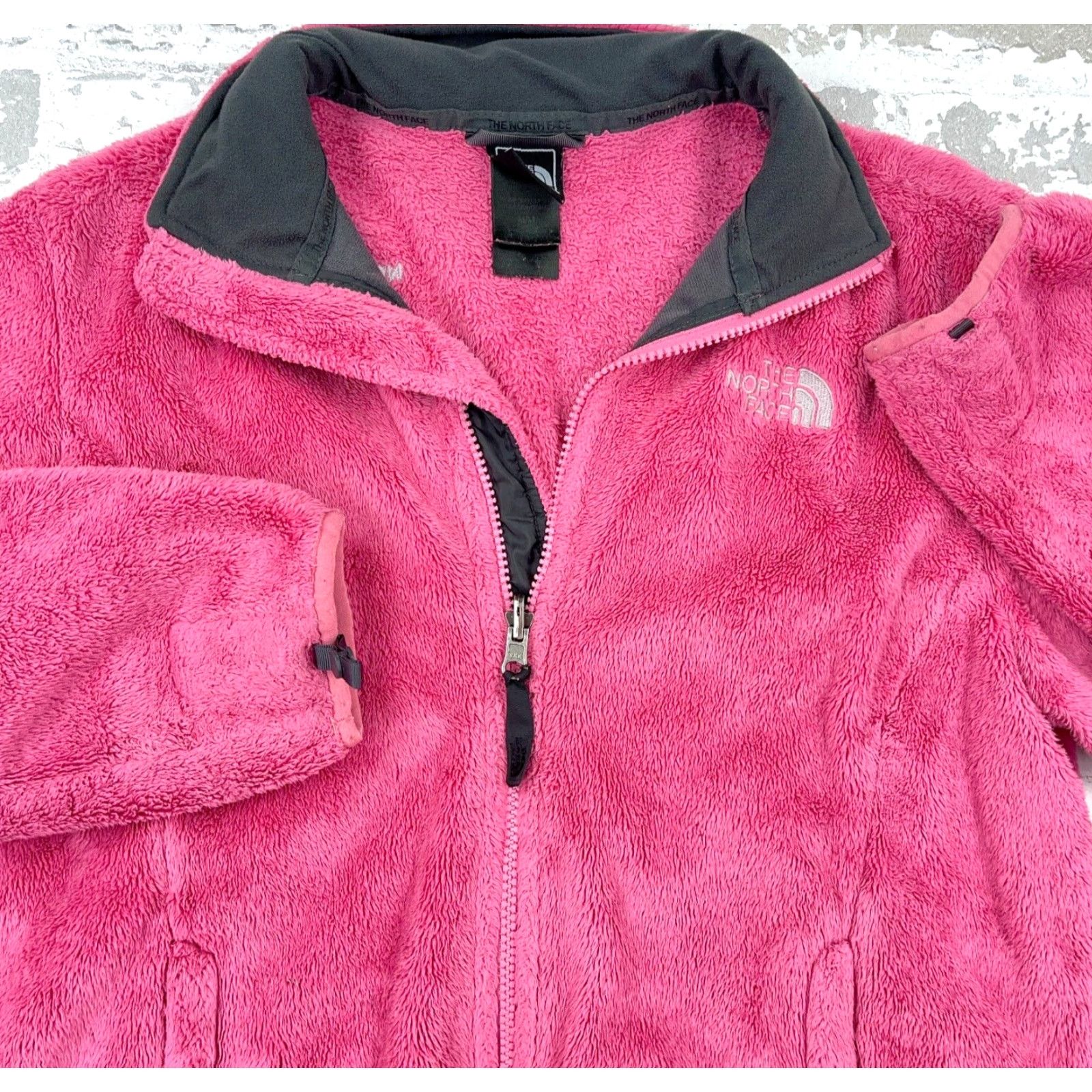 The North Face The North Face Jacket Women Medium Pink Fleece Full Zip Interchange Bright Size M / US 6-8 / IT 42-44 - 2 Thumbnail