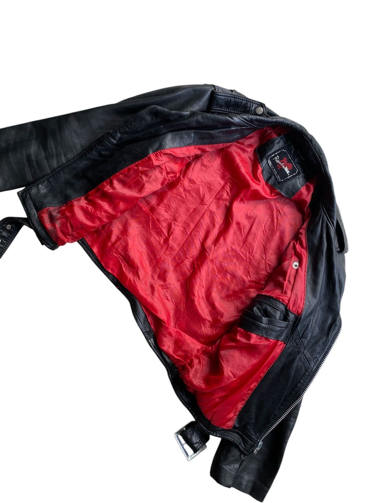 Japanese Brand Kakushi Tokyo Leather Perfecto Punk jacket nice design Size US M / EU 48-50 / 2 - 20 Thumbnail