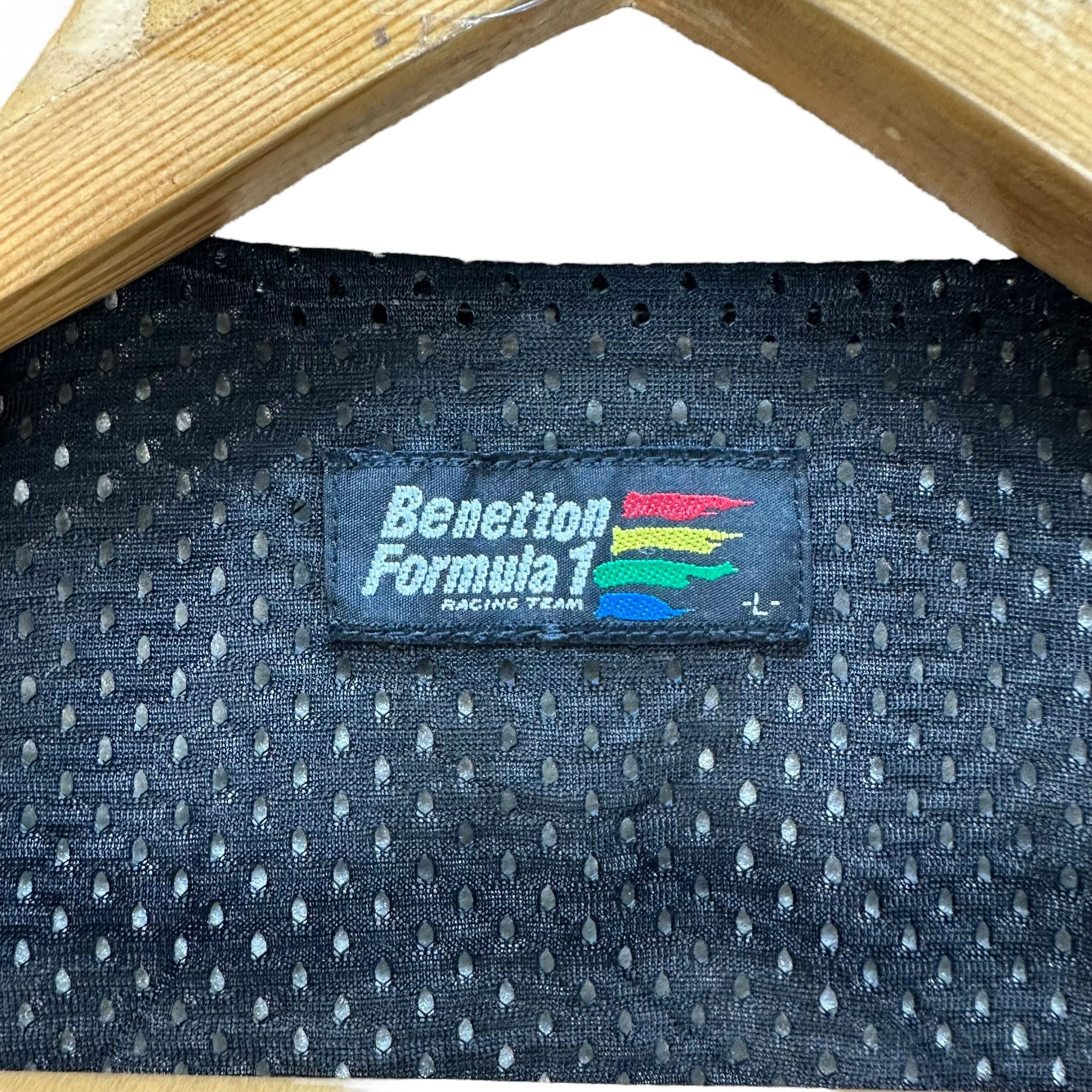 Benetton BENETTON FORMULA 1 FLEECE HYBRID VEST #9021-49 Size US L / EU 52-54 / 3 - 8 Thumbnail