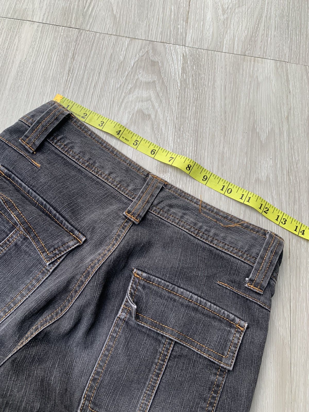 Japanese Brand CASTANET lace-up flare jeans Size US 26 / EU 42 - 5 Thumbnail