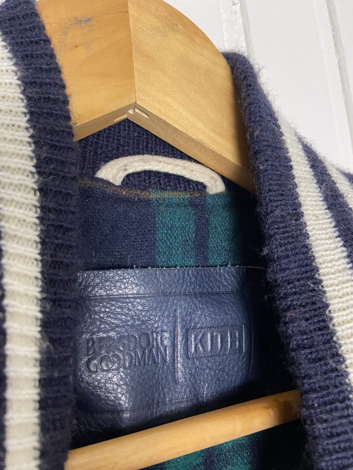Kith Kith for beegdorf goodman x goldenbear varsity jacket size M Size US M / EU 48-50 / 2 - 3 Thumbnail