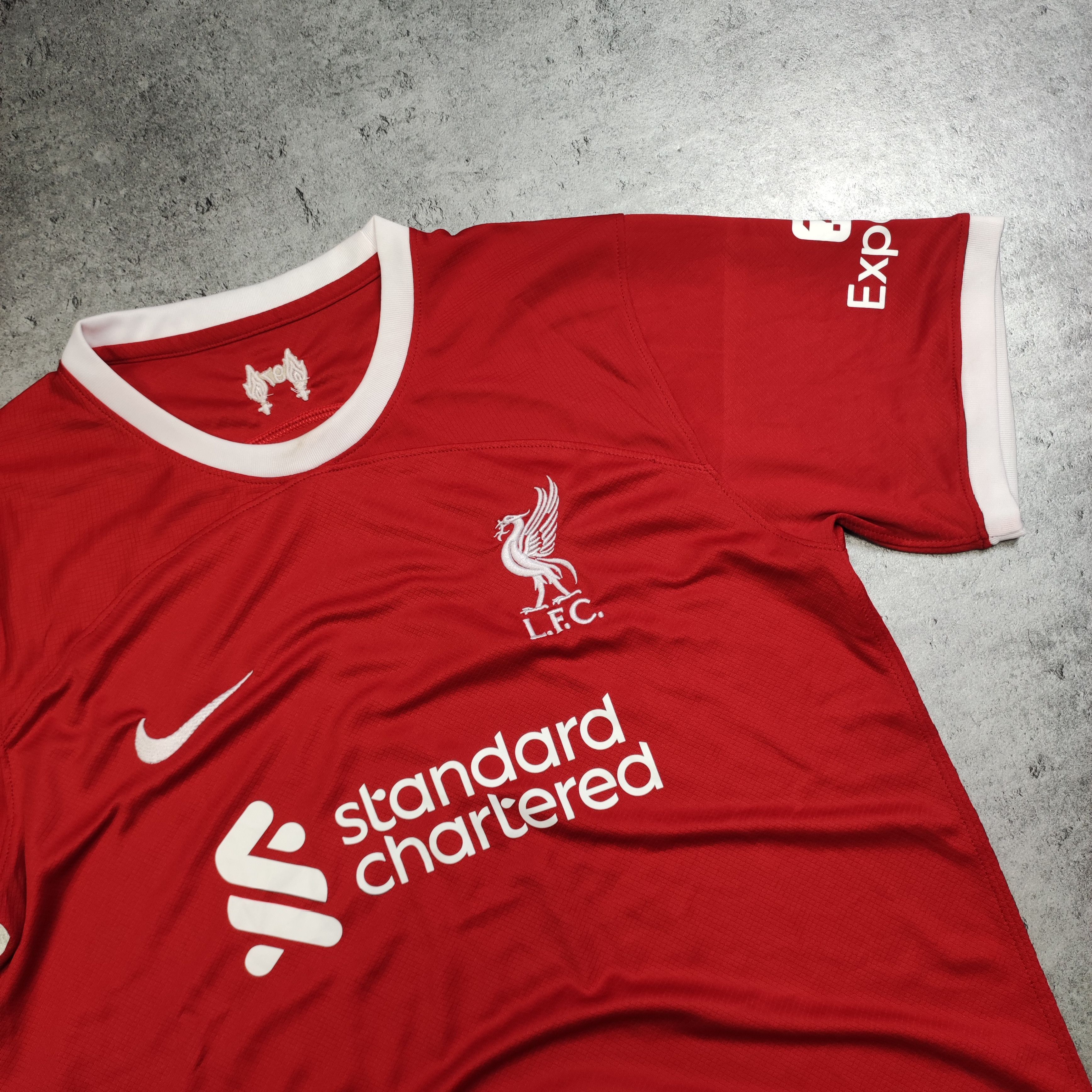 Nike RARE Nike x Liverpool FC Football 2022 Home Jersey Size US L / EU 52-54 / 3 - 4 Thumbnail