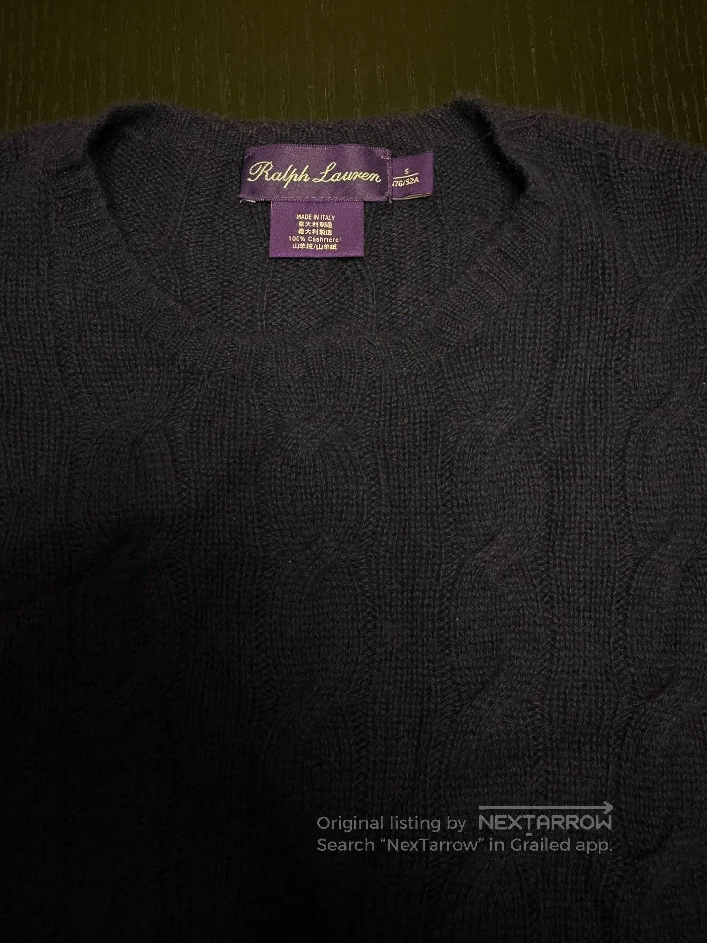 Ralph Lauren Purple Label Ralph Lauren Purple Label Cashmere Crewneck Sweater. Size US S / EU 44-46 / 1 - 4 Thumbnail