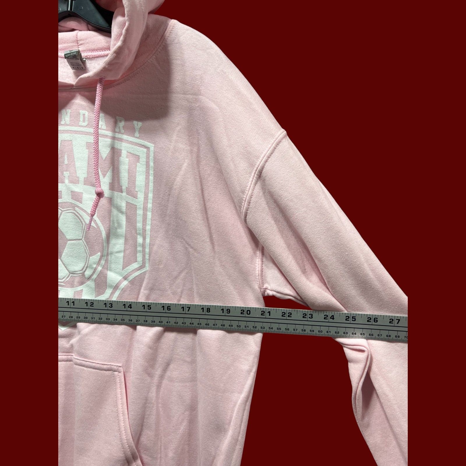 Gildan Gildan - Women's Long Sleeve Hooded Sweatshirt - Pink - Medi Size M / US 6-8 / IT 42-44 - 3 Thumbnail