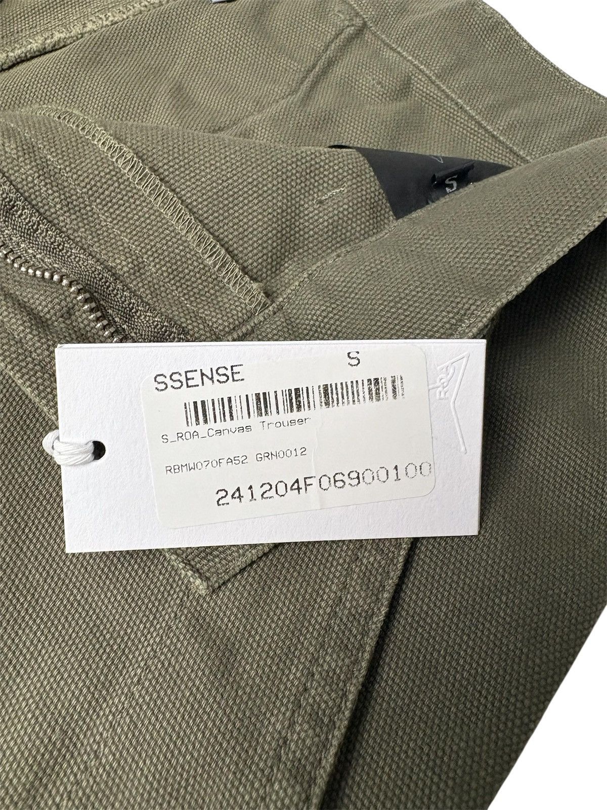 ROA ROA Canvas Workwear Trousers Size US 30 / EU 46 - 10 Thumbnail