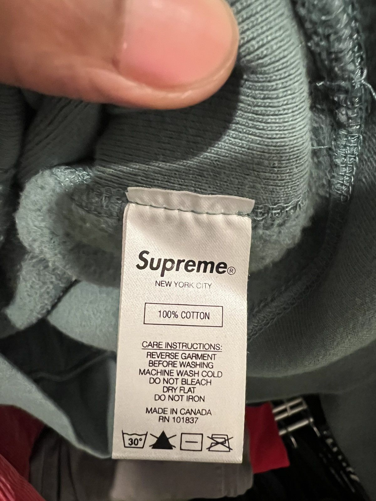 Supreme Supreme NY Hooded Sweatshirt Size US M / EU 48-50 / 2 - 5 Thumbnail