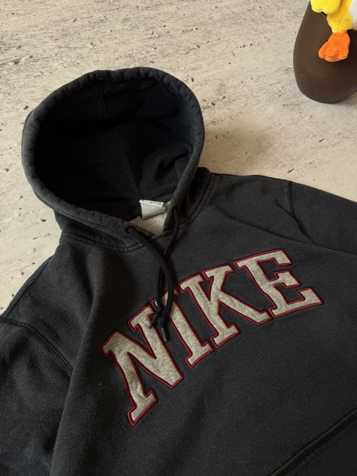 Nike × Vintage NIKE VINTAGE 00s y2k OVERSIZE BAGGY ZIP HOODIE CENTER LOGO Size US M / EU 48-50 / 2 - 5 Thumbnail
