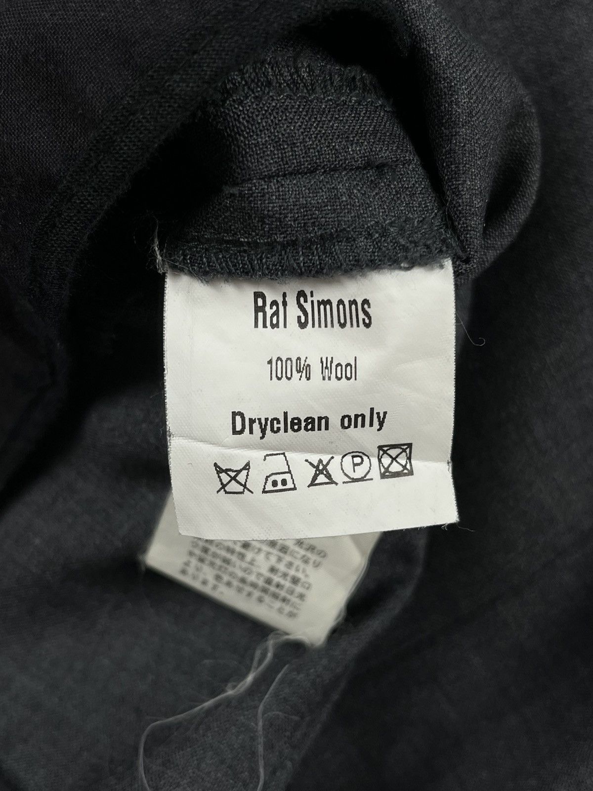 Raf Simons SS05 Raf Simons History Of The World Pleated Wool Trousers Size US 30 / EU 46 - 11 Thumbnail