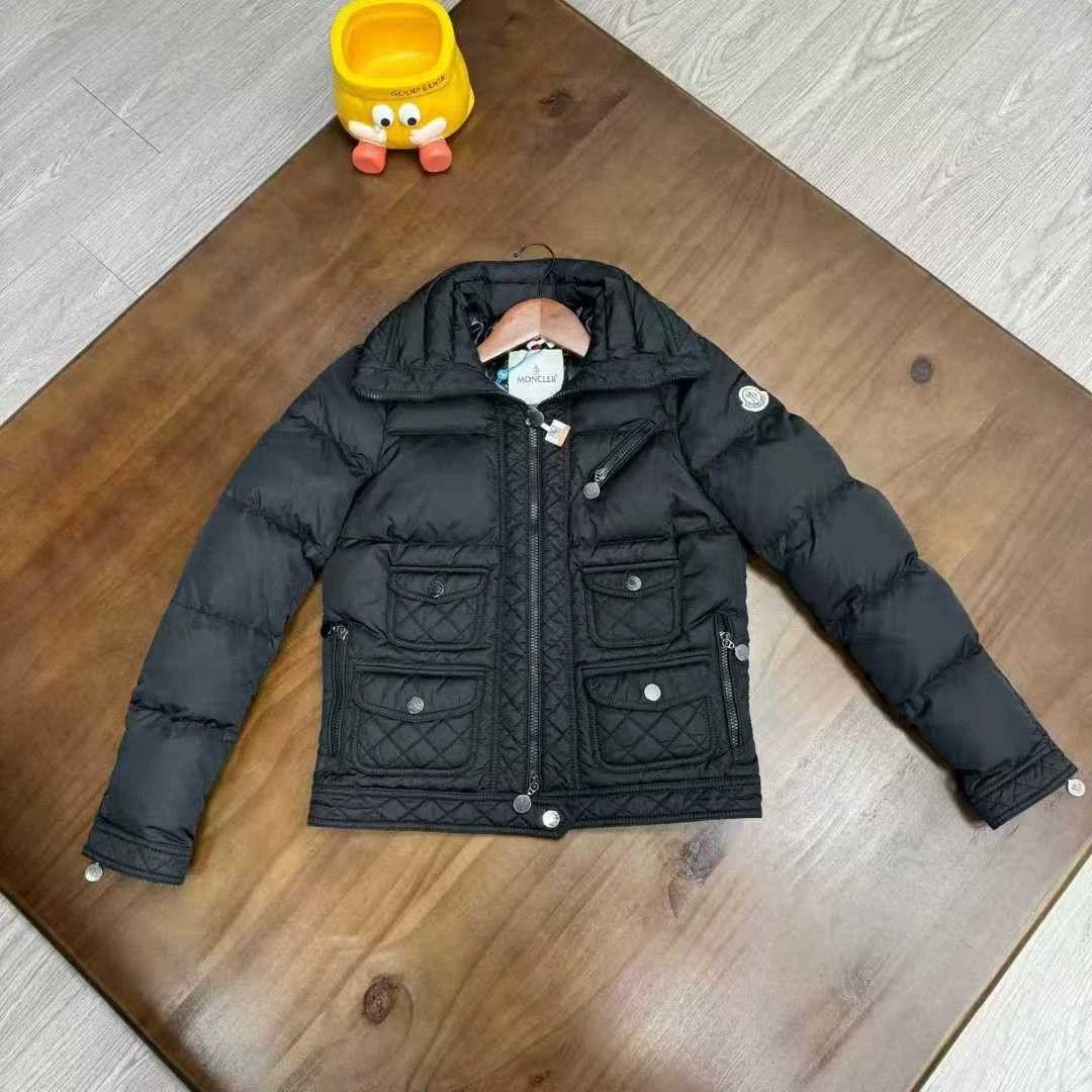 Moncler Moncler Black Sleeve Logo Cotton Jacket Women's Size 1 Size M / US 6-8 / IT 42-44 - 1 Thumbnail