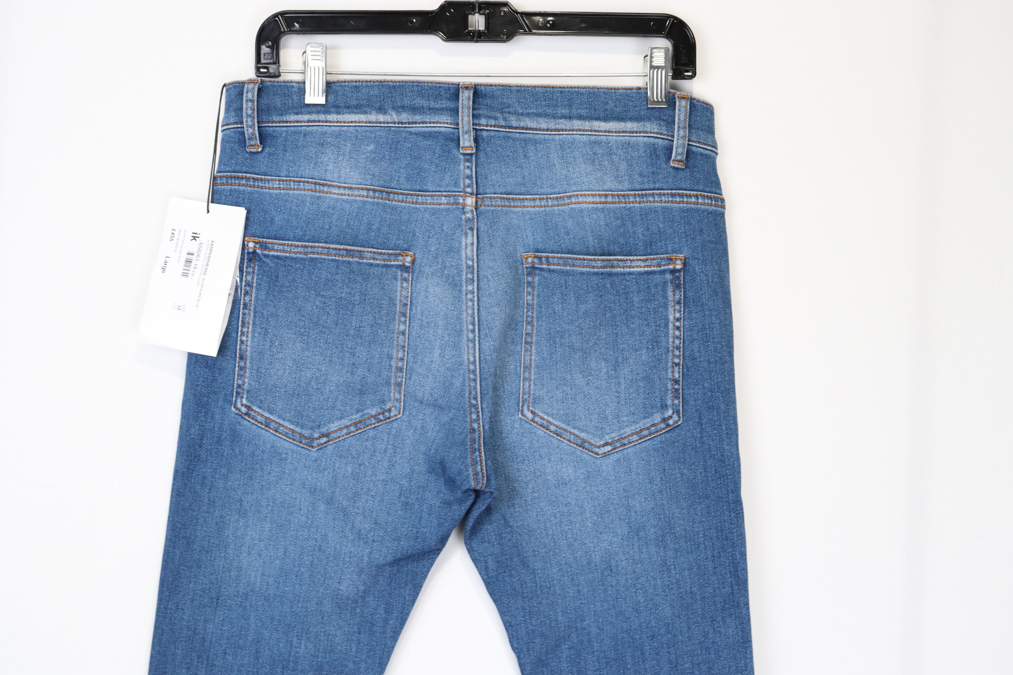 1017 ALYX 9SM o1rshd10124 Super Skinny Treated Jeans in Mid Blue Size US 32 / EU 48 - 6 Thumbnail