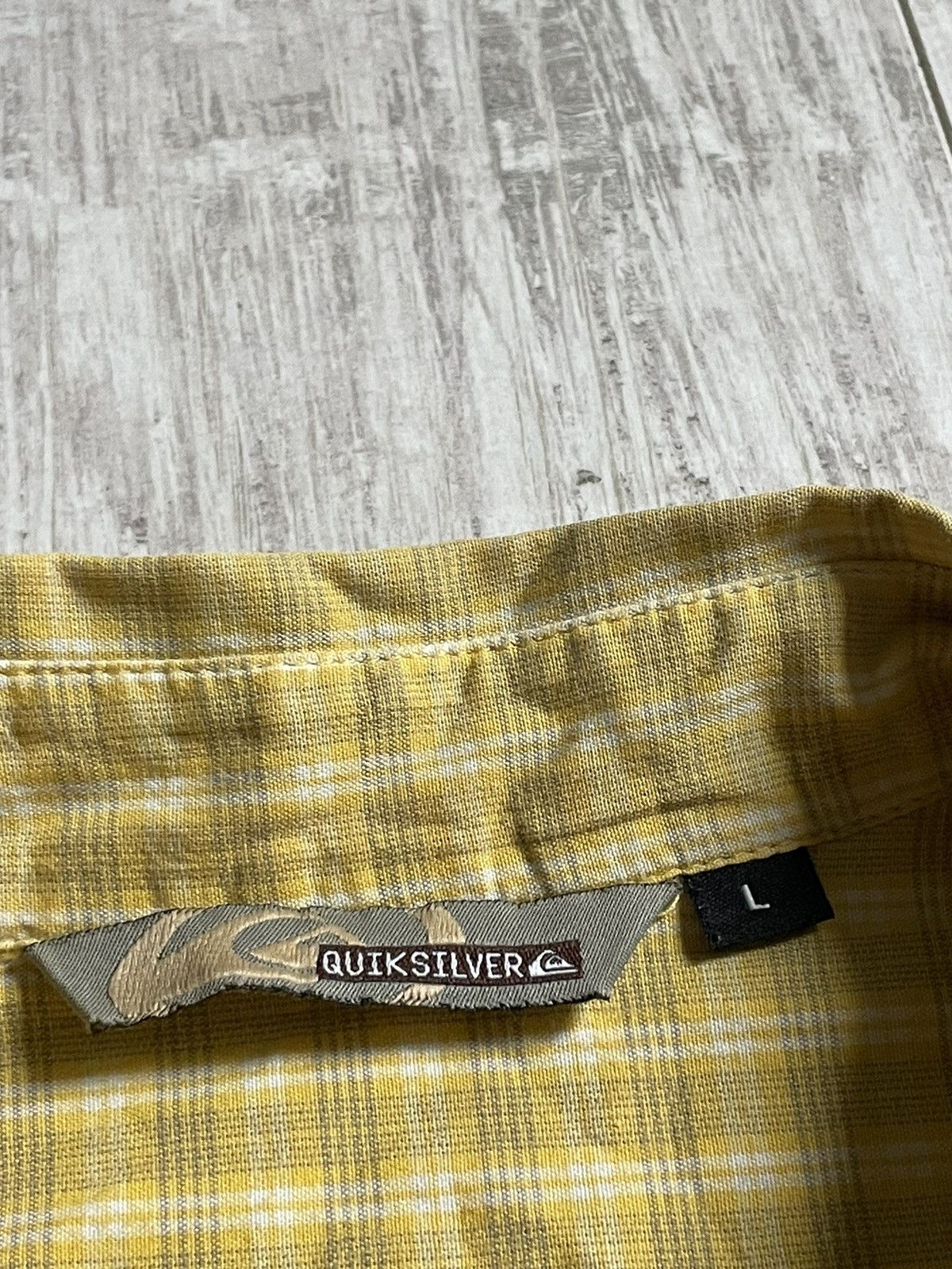 Quiksilver Vintage Quiksilver 00’s Bakio Shirt Surf Style RARE Size US L / EU 52-54 / 3 - 11 Thumbnail
