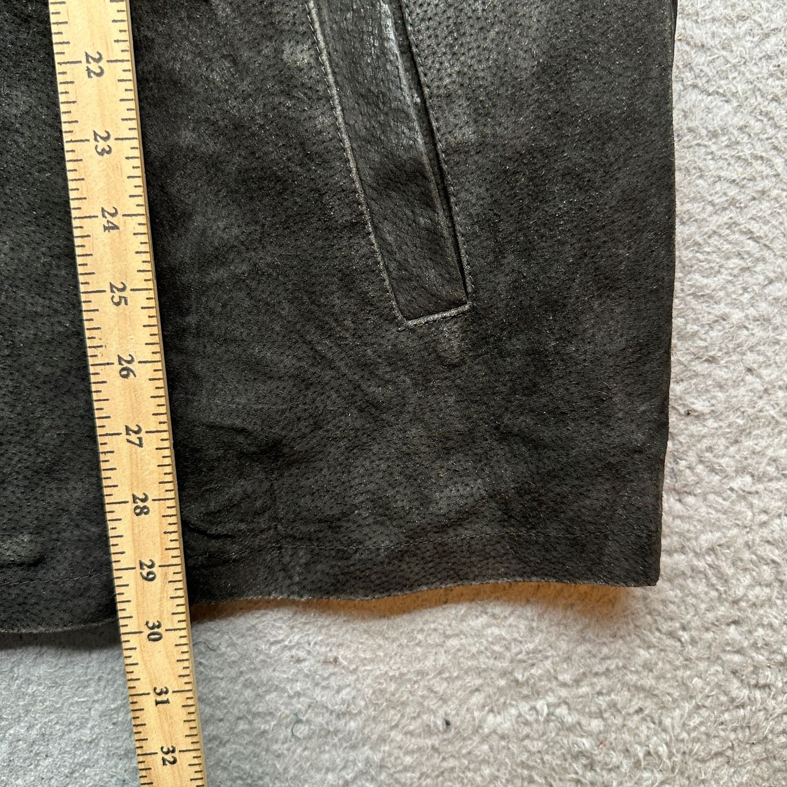 Other VTG Boston Harbor Suede Black Leather Full Zip Jacket Large Size US L / EU 52-54 / 3 - 6 Thumbnail