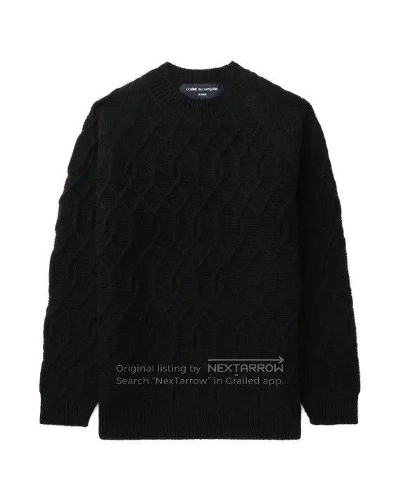 Comme des Garcons COMME DES GARCONS HOMME Wool Sweater. Size US S / EU 44-46 / 1 - 1 Thumbnail