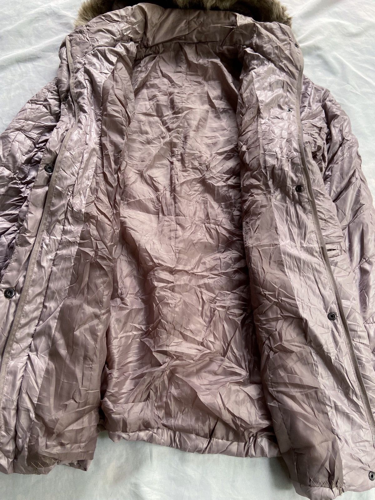 If Six Was Nine JAPANESE FAUX FUR PARKA JACKET Size US XL / EU 56 / 4 - 3 Thumbnail