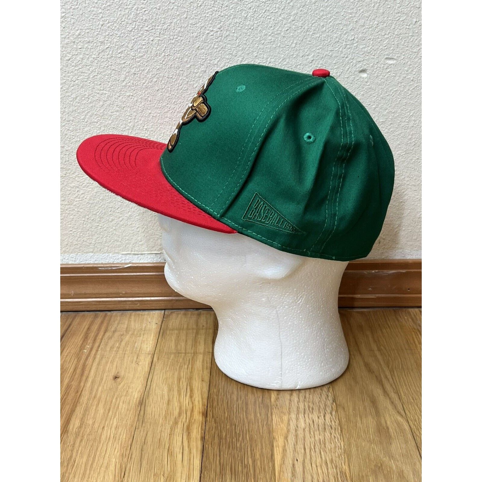 Other Baseballism Gingerbread Man Baseball Fitted Hat Size 7 1/4 Size ONE SIZE - 4 Thumbnail