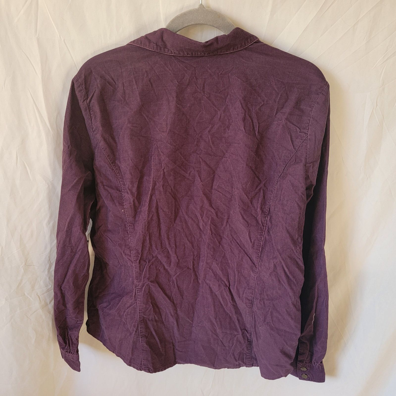 St. Johns Bay St Johns Bay Purple Corduroy Button Down Top Size XL Size XL / US 12-14 / IT 48-50 - 11 Thumbnail