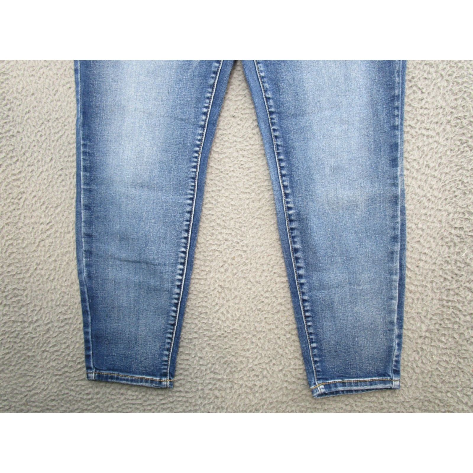 Vintage Maurice's Women's Denim Jeans Tapered Leg Stretch Blue Size L Short Regular Jeans Womens - Size 36" / US 14 / IT 50 - 2 Thumbnail