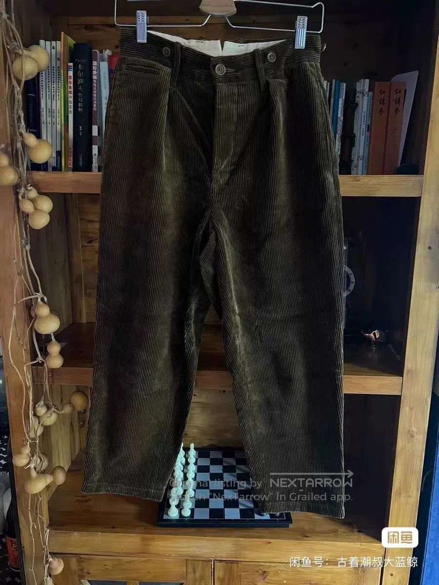 Nigel Cabourn Nigel Cabourn Corduroy Strap Pants Size 28. Size US 28 / EU 44 - 1 Thumbnail