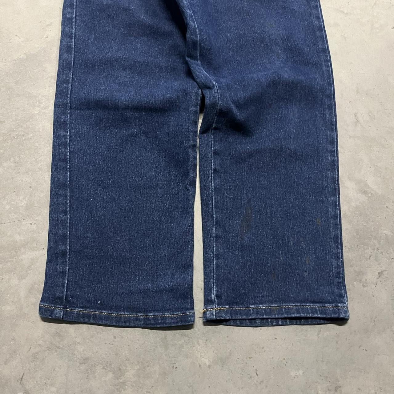 Other Crazy Vintage Y2K Blue dark wash Straight leg Denim jeans ! Size 32" / US 10 / IT 46 - 5 Thumbnail