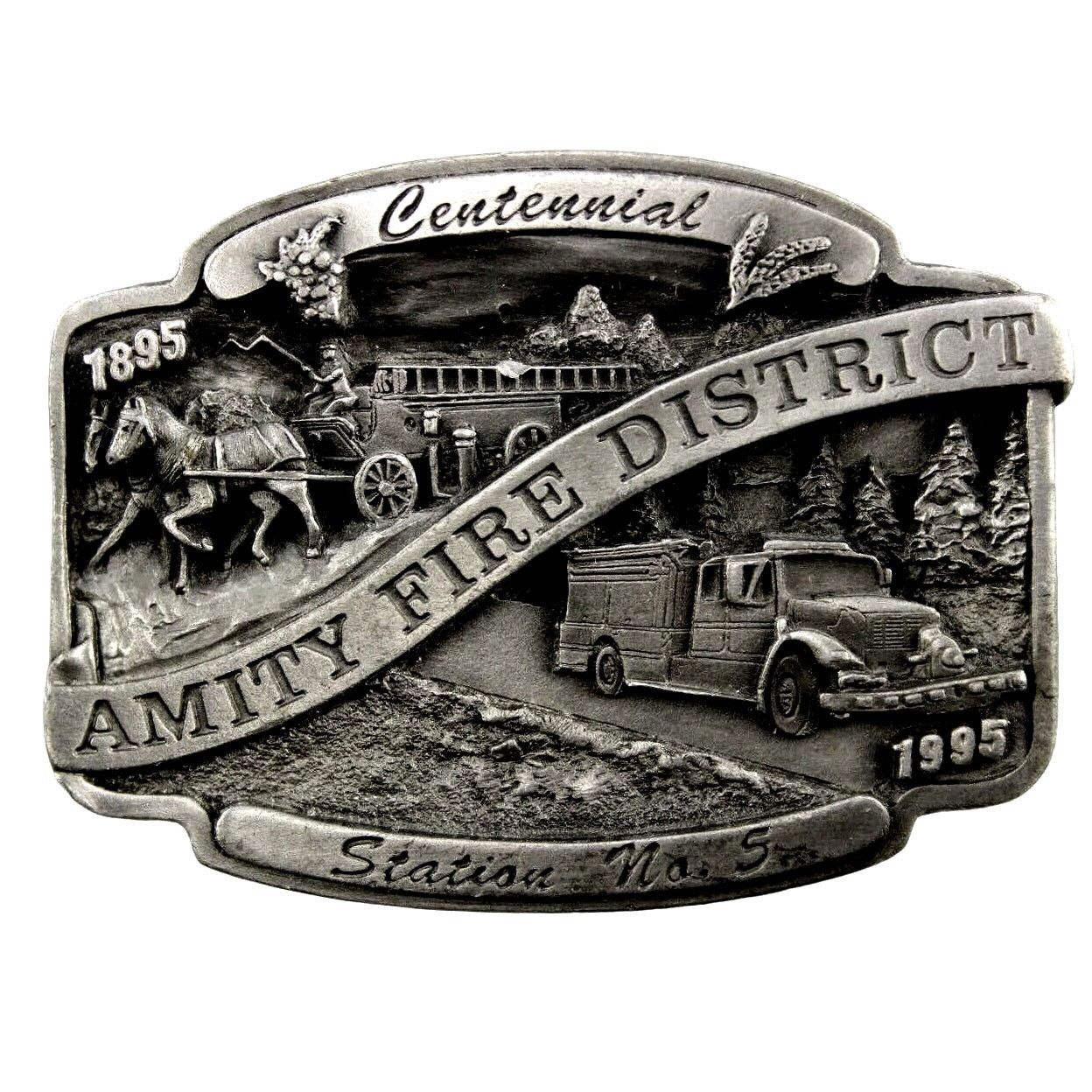 Other Belt Buckle Amity Fire District Station No. 5 '95 Centennial Size ONE SIZE - 1 Thumbnail